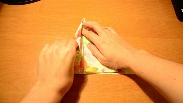 Как КРАСИВО сложить БУМАЖНЫЕ САЛФЕТКИ. Урок № 23