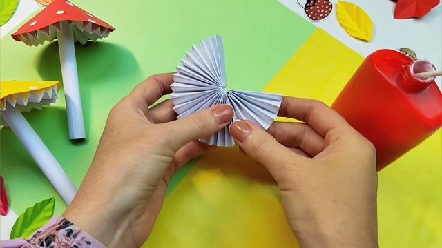 Простые ГРИБЫ ? из бумаги