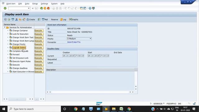 How to delete work flow items from your SAP Inbox