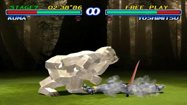 Tekken 2 HD ePSXe2.0.5 Kuma Arcade Playthrough