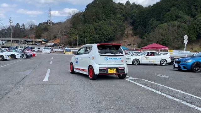 SUZUKI ALTOturbo RS HA36S G6 Gymkhana 20200315 №123 paddock1