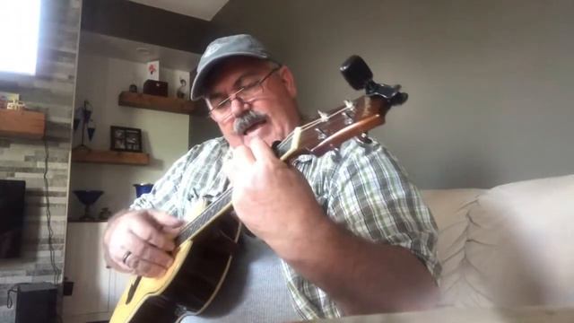Aha-Take on me -DeadPool2(Baritone Ukulele Cover)