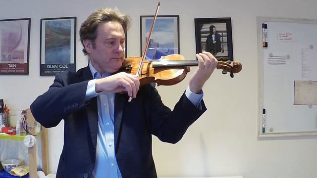 ABRSM grade 2 violin scale performance video
