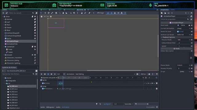L' Audio dans Godot Engine sur le projet Slime Patrick