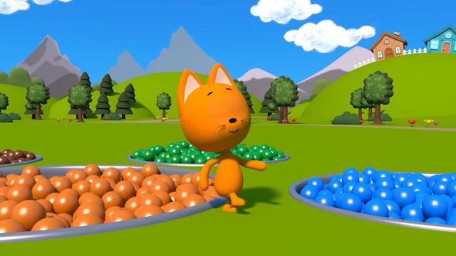 Kitty's Games  - Learn colors with Balloons  - premiere on the channel