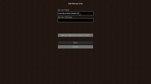 Minecraft SMP server IP Address