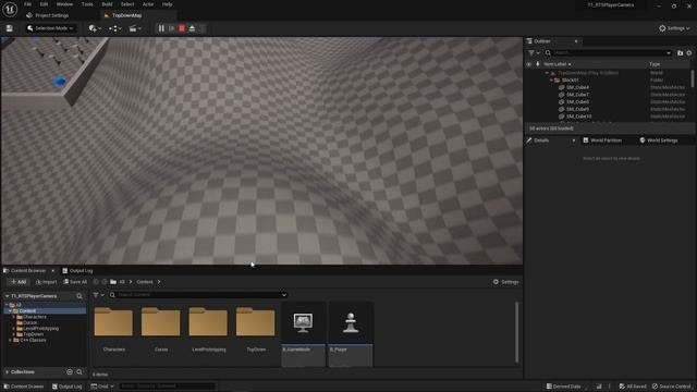 RTS Edge Scrolling And Camera Terrain Mapping In Unreal Engine 5 C++