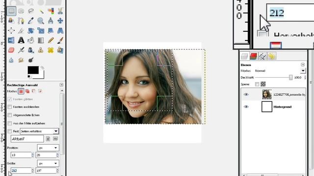 Mit Gimp ein Polaroid erstellen