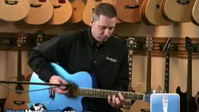 Washburn AcousticElectric Guitar EA16 Demo