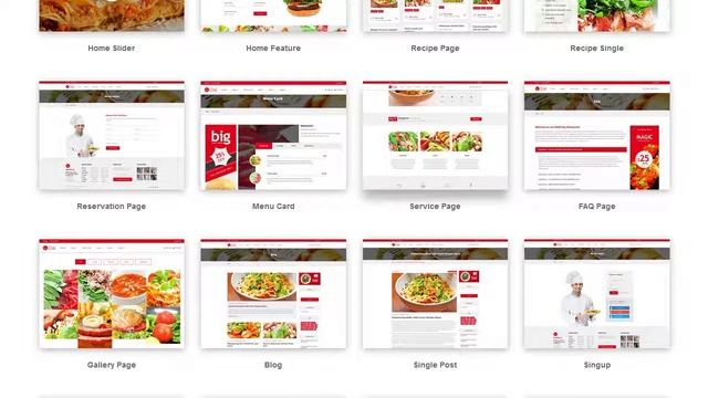 RedChili - WordPress Restaurant Theme