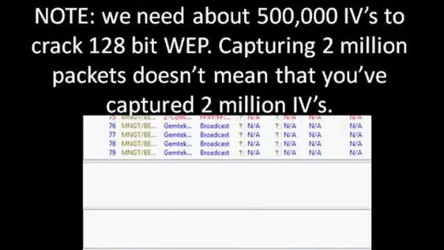 How To Crack WEP Wireless Networks For Noobs