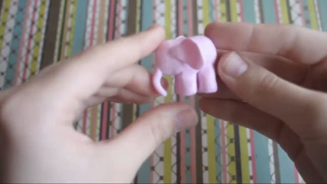 DIY: Розовый слоник / Pink elephant