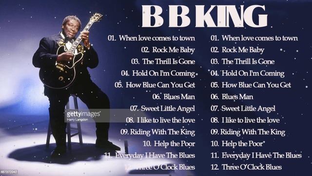 BB King   BB King Greatest Hits Full Album  2022