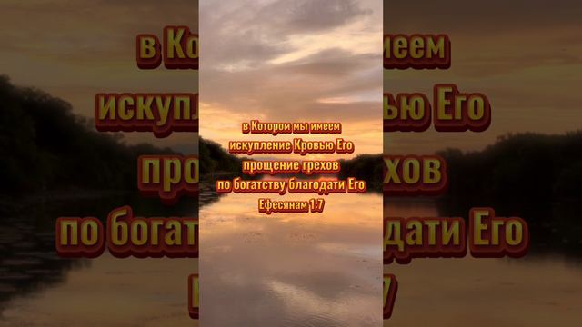 ✝️ Ефесянам 1:7 Узнай истину: Кровью Христа мы спасены! #иисус #спасение