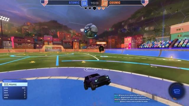 G2 Atomic vs Cosmic | Rocket League 1v1 Showmatch