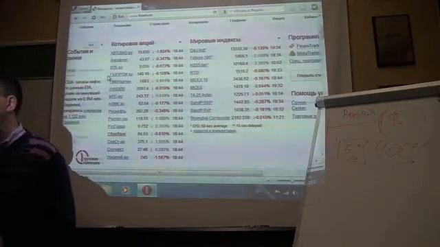 Семинар декабрь 2012г. Основы фондового рынка