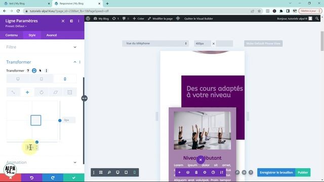 Créer un site web WordPress Divi parfaitement responsive ??