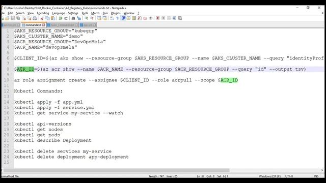 ASP.NET Core Web App Deployment on Azure Kubernetes Service | Azure Cloud Shell | ACR | PART-2