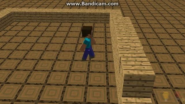 Minecraft первая анимация с помощью Mine-imator мега кувырок!