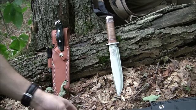 Fallkniven NL2, Fallkniven A2 and Bark River Bravo II