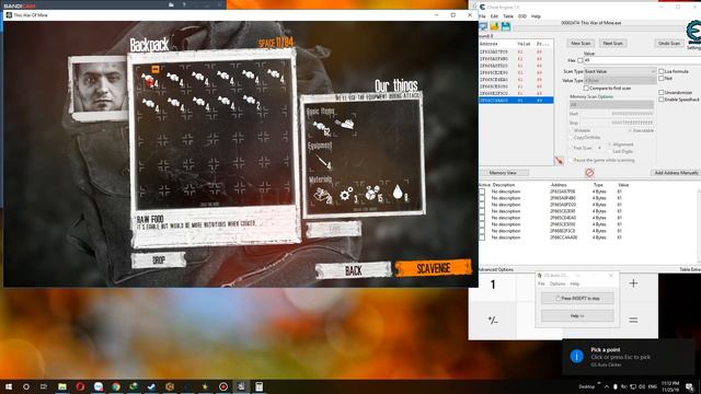 This War Of Mine Final cut - How to use Trainer + Cheat Engine + GS Clicker