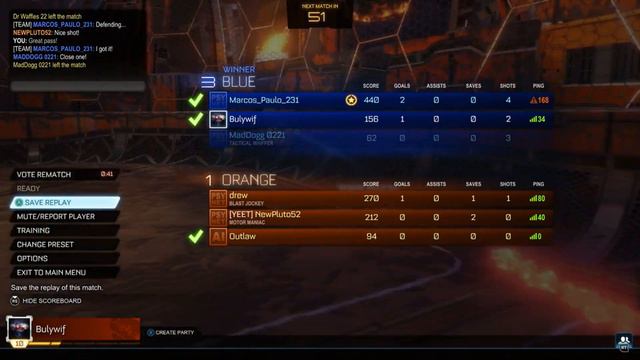 Rocket League FUN TIMES! Rocket id Bulywif#6557
