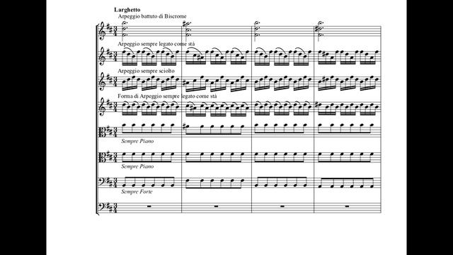 Antonio Vivaldi - Concerto in B minor RV 580 (Sheet Music Score)