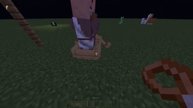 Качели для жителей селянин в Minecraft Bedrock Edition #minecraft #minecraftmeme #minecraftbedrock