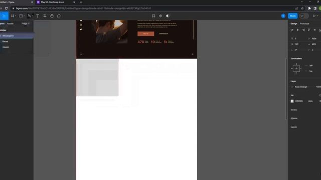 Figma Speed Art - Personal Portfolio Design (Full project)