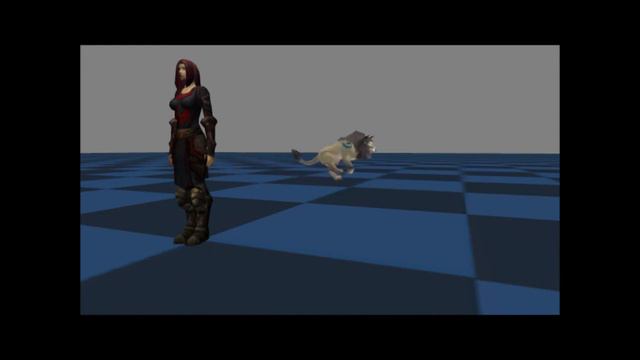 XNA animation . Warcraft / WoW models