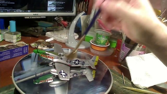 Стендовый моделизм.  Revell 04148 North-American P-51D Mustang