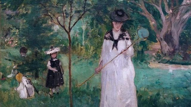 A summer day in Paris: Berthe Morisots Hunting Butterflies