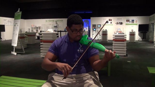 Playing the 3D-Printed Violin
