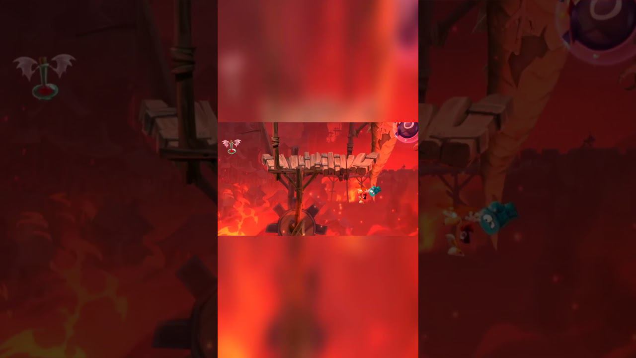 Неудачная посадка #shorts #raymanlegends #Maksim_lig