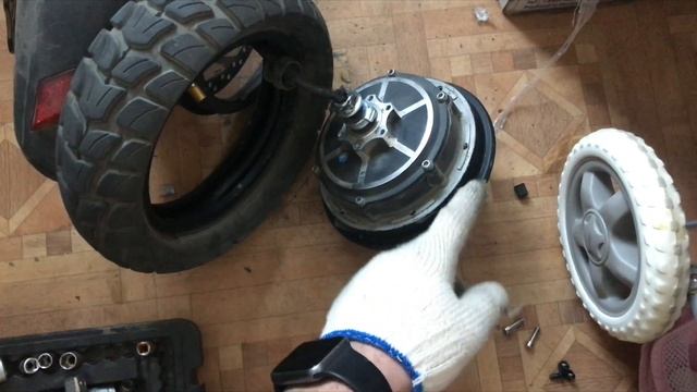 Пробил колесо на kugoo max speed #kugoo #электросамокаты
