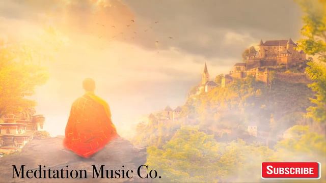 Meditation Music with Japanese Zen word and Relaxing Nature Sound