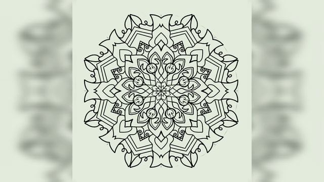 Mandala tutorial #14 || Drawing mandala