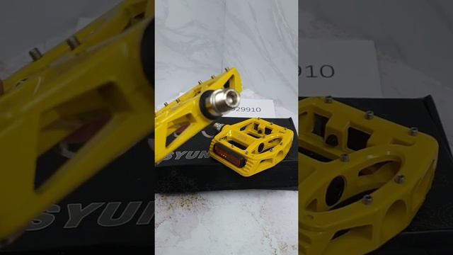Педали аналог Wellgo MG-1 жёлтые Авито
