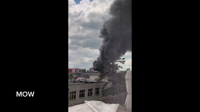 В Берлине горит завод оружейной компании Diehl