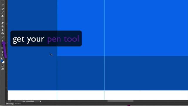Photoshop Tutorial : Make a simple Banner/Ribbon [HD]