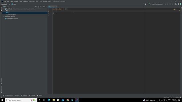 Hello world program with Explaination in java #What you don't know