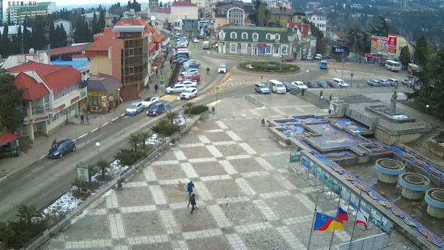 Вебкамера "Площадь Советская". Запись 28.02.2018 10:00:04
