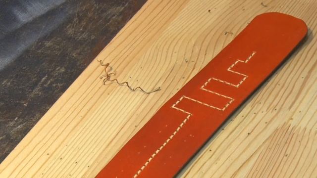 Делаю широкий мужской ремень для джинс.