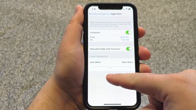 How To Activate Night Shift iOS / MacOS ??❤️!
