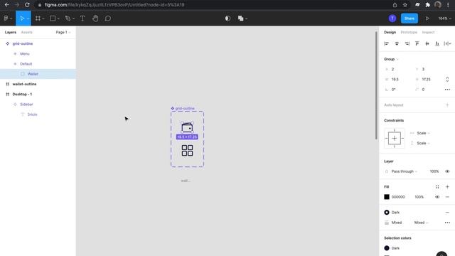 Como diseñar un sidebar dashboard en Figma tutorial español 2022 | Parte 1