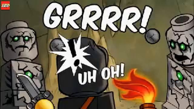 LEGO Heroica The Quest for the Secret Relics Chapter 3 The Caverns of Nathuz