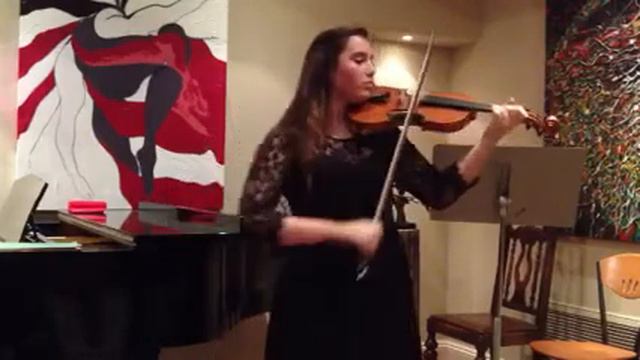 Bach Sonata 1 Adagio for Solo Violin