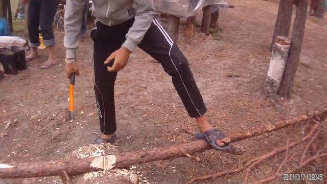Днёвка на реке Лух (кажись третья .... С баней)