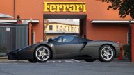 For sale: world’s only factory-painted matte black, ex-royal Ferrari Enzo