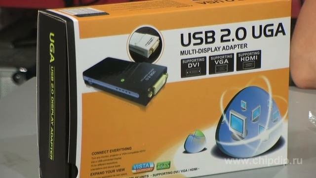PCUSBVGA. Set Of USB-Multimedia Adapters